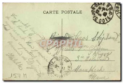 Dijon - Hotel de Ville, antigo Palácio dos Duques de Borgonha - L. V., edit. — Verso