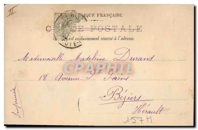 Dijon — Aleja Parku — LL. — Rewers