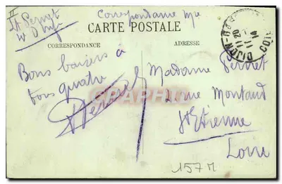 Dijon — Ogólny widok Parku Darcy — LL. n°122 — Rewers
