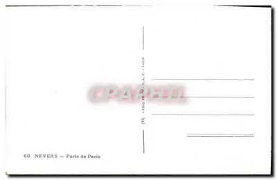 Nevers — Brama do Paryża — Cap — Rewers