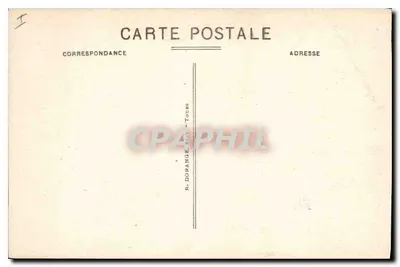 Cheverny (Loir-et-Cher) — O Castelo, lado Norte — construído no início do século XVII por Philippe Hurault, Guarda dos Selos, terminado em 1634 — Verso