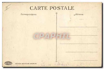 Marselha - Porto de La Joliette, visto do Farol — Edição Nouvelles Galénics, n°27 — Verso