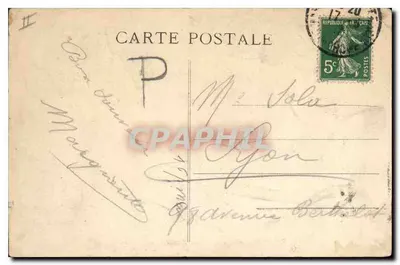 Marseille — Ogólny widok basenów Joliette — L. M. — Rewers