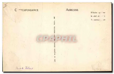 Marselha — Bassin de la Joliette — LL — Verso