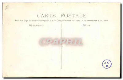 Marseille - Quai de la Joliette — vista do porto com docas e embarcações — editor Léonard, n° 965 bis — Verso