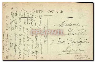 MARSHEILLES — Kade de la Jollette — A. C. — Ed. Gerte, Marseille — Achterkant