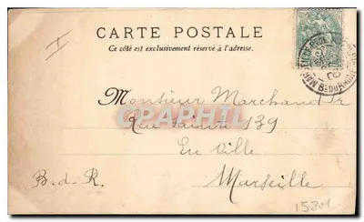 Marsiglia — Molo degli Inglesi — Vapore in carico — Verso