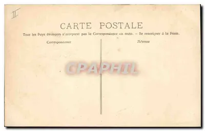 Marselha — Na Ponte — P. HUAT, EDITOR, MARSEILLE — Verso