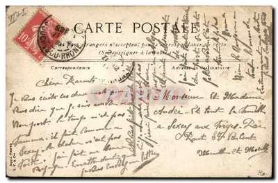 Marseille — Quais d'embarquement des Transatlantiques — L.V.B.C. — Reverso