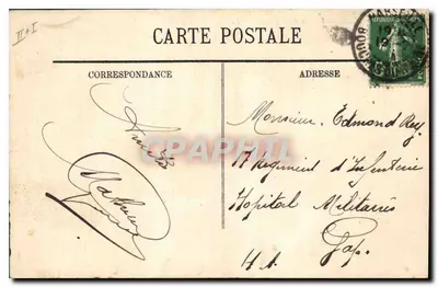 Marseille — Bassins de la Joliette — LL. — n° 323 — Achterkant