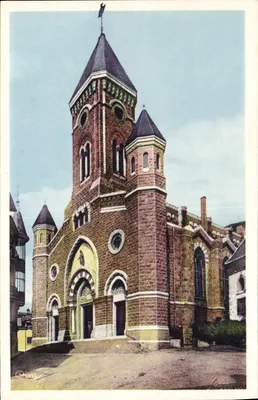 Thizy (Rhone) — A Igreja — Combier & Macon