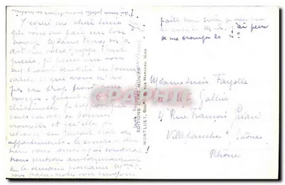 Nice — Widok z Zamku — Wydawnictwo Darty Munier, nr 269 — Rewers