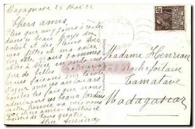 Pałac Śródziemnomorski — Nice — wydawca A.A. nr 499 — Rewers
