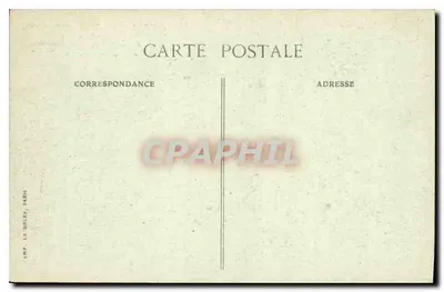 Paris — Le Théâtre Français — Construit par l'architecte Louis — Verso