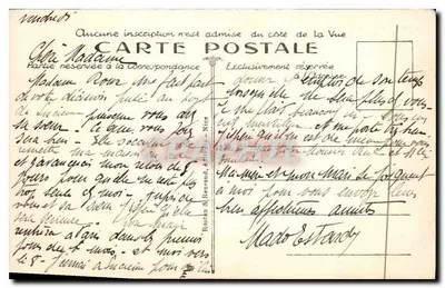 Monte-Carlo — Le Boul'ingrin and the Gardens of the Casino — publisher not visible, series number 11 — Back