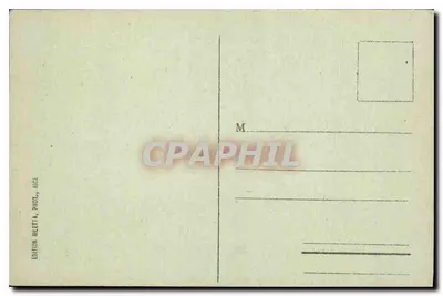 Gory Loup, kaplica św. Arnoux — Linia południowa Francji — Wydawnictwo Bilelta, nr 1127 — Rewers