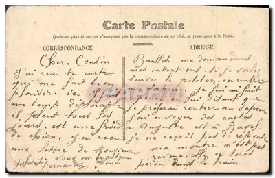 Pociąg na stacji Bibracte — Dépouil — wydawca nieznany — Rewers