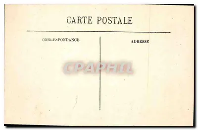 Castelo de Condé — Fachaça Ocidental — Monts (Loir-et-Cher) — G. B. — 5 — Verso