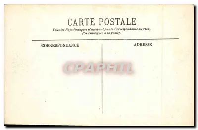 Le Mans — Le Grabatoire — LL. — Zamek Le Grabatoire — Rewers