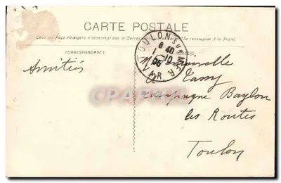 Marsella - La Iglesia de los Reformados — Ediciones Nouvelles Galeries — Reverso