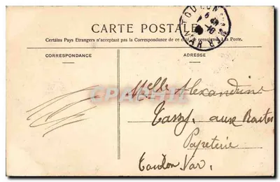 Fuente de Estrangin-Pastré — Marsella — editor 91 — Reverso