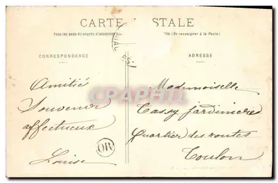 GAP - Vue générale — J. Payan, Grand Bazar Marseillais, édit. Gap - E. P. n°51 — Verso
