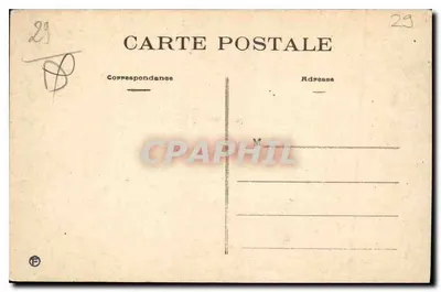 Morlaix (Finistère) — As ruas dos Lavoires e d'Aiguillons — Editor: Eugène Vassellier, Nantes, n° 2426 — Verso