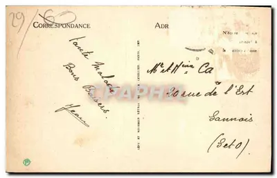 Morlaix — Venelle ao som. — LL — Verso