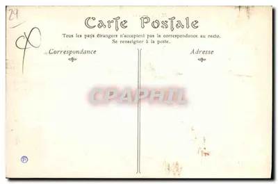 Morlaix — Velhas Casas, o Ponte d'Aiguillon e a Torre d'Argent — NDL 897 — Verso