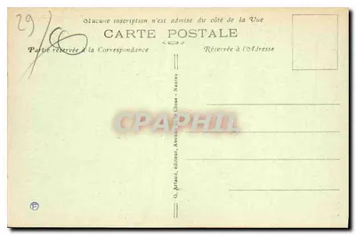 Morlaix — Le Port — G. Artaud, wydawca, Nantes, nr 45 — Rewers