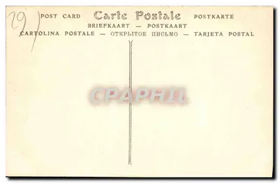 Morlaix — El campanario de la iglesia de San Melaine — editor Le Pord, n° 19 — Reverso