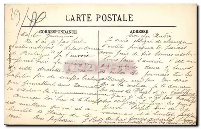 Morlaix — Dom Królowej Anny — I.L. — nr 58 — Rewers
