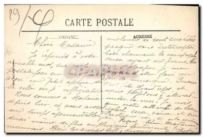 Morlaix — El Viaducto y el Estanque — LL — Reverso