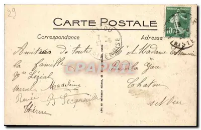 Morlaix - Klasztor Karмелitów — LL, n°59 — Rewers