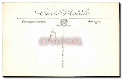Place Carnot w 1815 — widok historyczny — Muzeum w Morlaix — Rewers