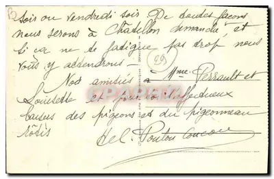 Morlaix - Casa da Rainha Ana — editor anônimo, n° 17 — Verso