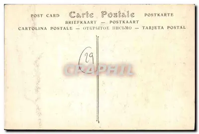 Morlaix — Dom Królowej Anny — wydawca nieznany, numer serii 1014 — Rewers