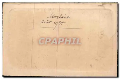 Morlaix - Casa da Rainha Ana — gravura de Ch. Jaffeeux — Verso