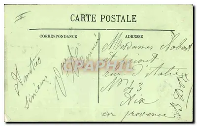 Marselha — O Vieux Port — LL. — Verso
