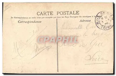 Marselha. 1.- O Velho Portos e Nossa Senhora da Guarda — Loja Geral - Marselha — Verso
