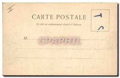 MARSEILLE - O Farol, Entrada de La Joliette — S.F. Électrographe, Neuilly - Paris — Verso