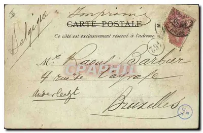 Marsella — Faro de Santa María — L.P. 13 — Reverso