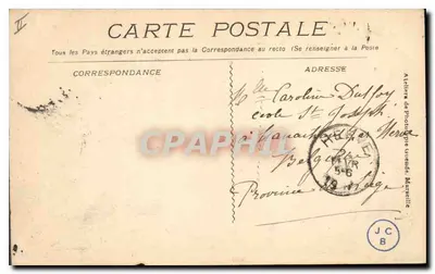 Marseille - A Ponte. O Farol de Santa Maria — editor desconhecido, n° 61 — Verso