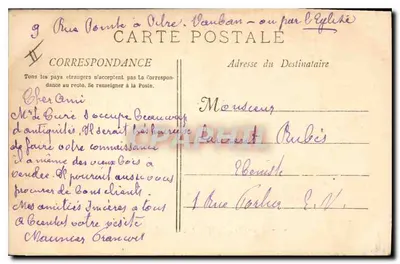 Marseille — De Kade en de Lantaarn van Sint-Maria — Phototypie E. Lacour, n°2517 — Achterkant