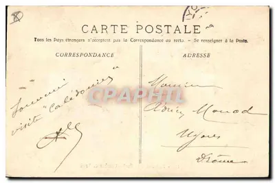 Marseille — O Porto — Pôr do Sol — Parisphyl & Lacour, n°126 — Verso