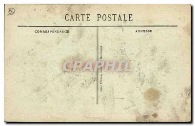 El Muelle del Puerto — Marsella — Bloc Frères, editores, Burdeos — n° 55 — Reverso