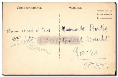 Pont-Aven — Molen van Plessis — LL. — n°30 — Achterkant