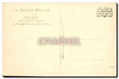 Pont-Aven — A Capela Tromalo — Éditions Yvon — Verso