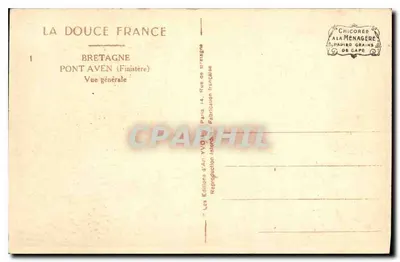 Pont-Aven — Allgemeiner Blick — Les Éditions d'Art VVG, Paris — Rückseite