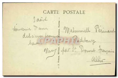 Pont-Aven (Finistère) — As margens do rio — J. Nozais, Nantes — Verso